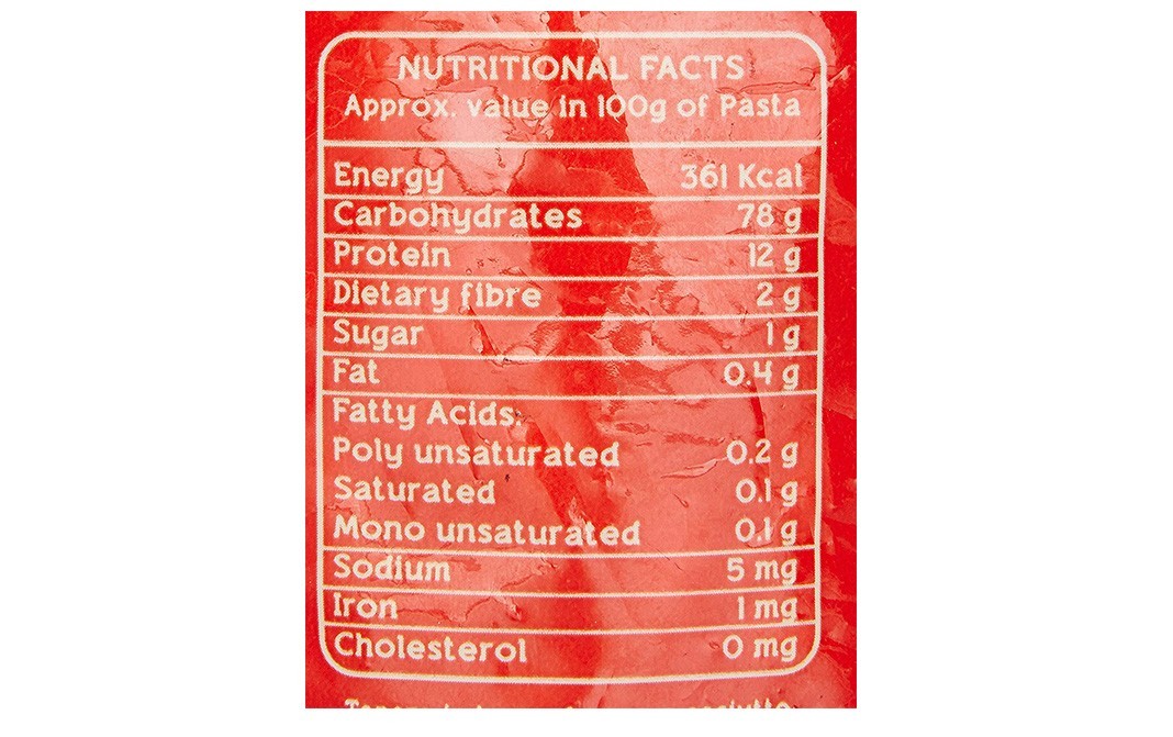 Gustora Amori Pasta    Pack  500 grams
